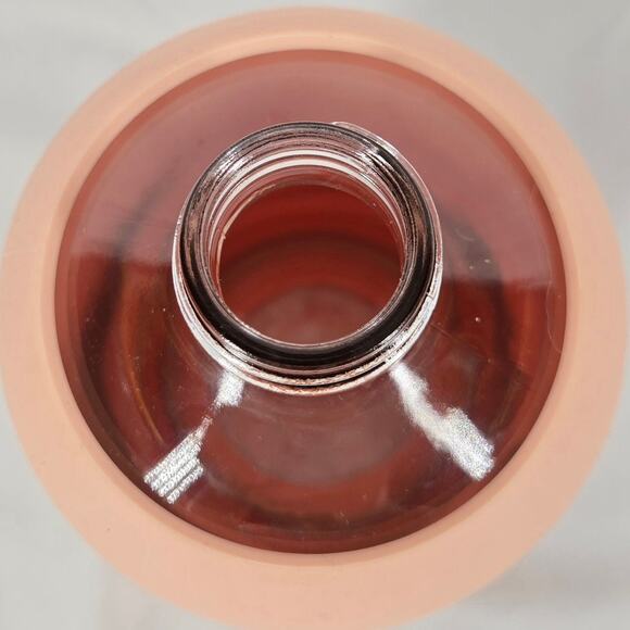 BKR 32oz GLASS WATER BOTTLE – LUXURY BPA-FREE W/ SMOOTH SILICONE SLEEVE (NAKED) - Picture 4 of 9